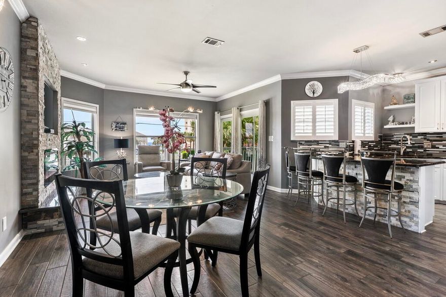 It's a Knockout! Wow! Having Lovely views of the Gulf from the Living Room, Primary Bedroom,  and Deck sets this one apart from the rest! Including so many Upgrades like:: Porcelain plank style flooring, electric blinds, plantation shutters, custom cabinets, a great looking kitchen and elegant bathrooms. Click on the photos to discover the beautiful finishes and a great layout for personal use as well as using it for a vacation rental. The ever popular Sandpiper Cove is a medium density residential style resort set on 43 acres in the heart of Destin. It's amenities include: 1100 ft. of beachfront, Canal Boat Docking, Beach Bar & Grill, Marina,, 5 pools, 6 tennis courts, & a 9 hole par 3 golf course. An awesome golf cart conveys as well! See it today...make it yours...and love it forever!