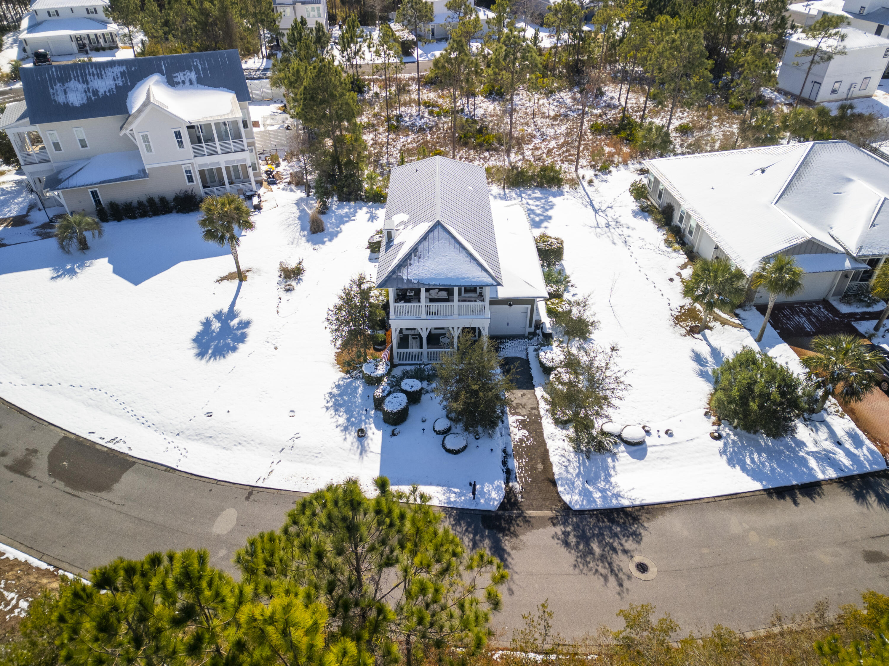 Welcome to your custom luxury built home by Turner Legacy Homes in the coveted Cypress Breeze Plantation, an exclusive community just moments from the world-famous 30A! Known for its sugar-white sandy beaches, emerald waters, and vibrant coastal lifestyle, 30A offers endless opportunities for dining, shopping, and outdoor adventures.This custom 3 bed, 3.5 bath home spans 1,848 square feet of beautifully designed living space. From the moment you step inside, you'll be captivated by the home's shiplap accents, quartz countertops, and seamless flow of natural light. The gourmet kitchen is perfect for entertaining, while the sunroom provides a peaceful retreat to unwind. Boasting 3 bedrooms, each with their own private bathroom and walk-in closet, this home provides ultimate flexibility. With privacy unmatched, this home was built to give owners the ultimate retreat strategically positioned on this large lot (.22 acres) with natural preserve to the north, wide property lines and a wooded lot to the south.  

The master suite is a true sanctuary, complete with a private balcony where you can savor stunning sunsets or coastal breezes. The spa-like en-suite bathroom features a soaker tub and large waterfall shower oasis, creating the perfect spot to relax after a day exploring the nearby beaches and trails of 30A. Cypress Breeze Plantation takes coastal living to the next level with its resort-style interconnected lagoon pools, offering a private oasis for residents. Whether you're hosting guests or simply enjoying a quiet afternoon poolside, this amenity truly sets the community apart.Located just minutes from the vibrant communities of Seaside, Grayton Beach, and WaterColor, this home offers easy access to boutique shopping, renowned restaurants, and outdoor activities, from paddleboarding on rare coastal dune lakes to biking along 30A's scenic trails.Don't miss your chance to own this one-of-a-kind home in one of the most desirable locations on the Emerald Coast. Schedule your private tour today and start living the 30A lifestyle!