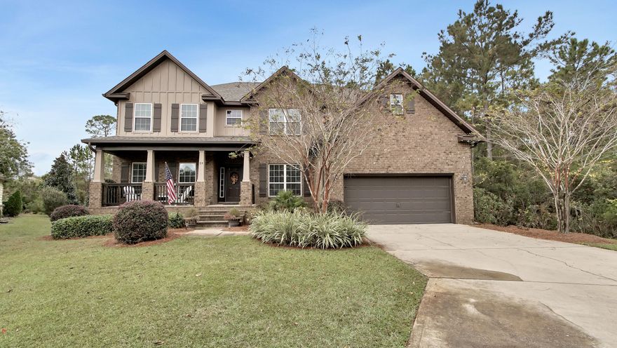 Beautiful stately and spacious home with incredibly large and private lot.  Granite counters throughout, hardwood floors in all main areas.  Lovely gas fireplace and built-ins in family room.  Updated appliances.  A must see home!