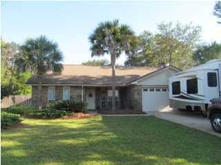 LOOK NO MORE- YOU ARE HOME! This house is a must see in the heart of Bluewater Bay! With a BRAND NEW ROOF (Aug. 2013) it is move in ready! This gorgeous home boasts an open and spacious floor plan. In the kitchen you will find many upgrades such as granite counter tops, stainless steel appliances and even a hot water dispenser at the sink for immediate hot chocolate! The kitchen over looks an impressive great room with a gas fireplace. It is also wired for surround sound. You will notice the windows that stretch across exposing the large and beautifully landscaped fenced in backyard. In this 3 bedroom / 2 bath home details have not been overlooked. Plantation shutters cover all of the windows. The A/C Unit is a top-of-the-line CARRIER INFINITY with a De-Humidification system. And you