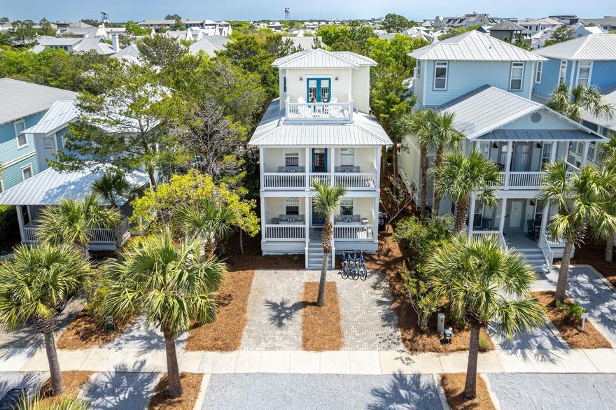 Welcome to your fabulous beach retreat at Seacrest Sanctuary! This exclusive home redefines luxury coastal living with its elegant layout and exquisite details, offering the ultimate vacation experience for up to 14 guests.Nestled between the world-renowned subdivisions of Rosemary Beach and Aly's Beach, this home enjoys a prime location on the east end of Highway 30A, and is surrounded by top restaurants, shopping, and entertainment options.As you step inside, you'll be greeted by an elegant open-concept living room and dining room, perfect for large group gatherings and entertainment. The fully equipped kitchen is ideal for preparing beachside snacks or full meals.