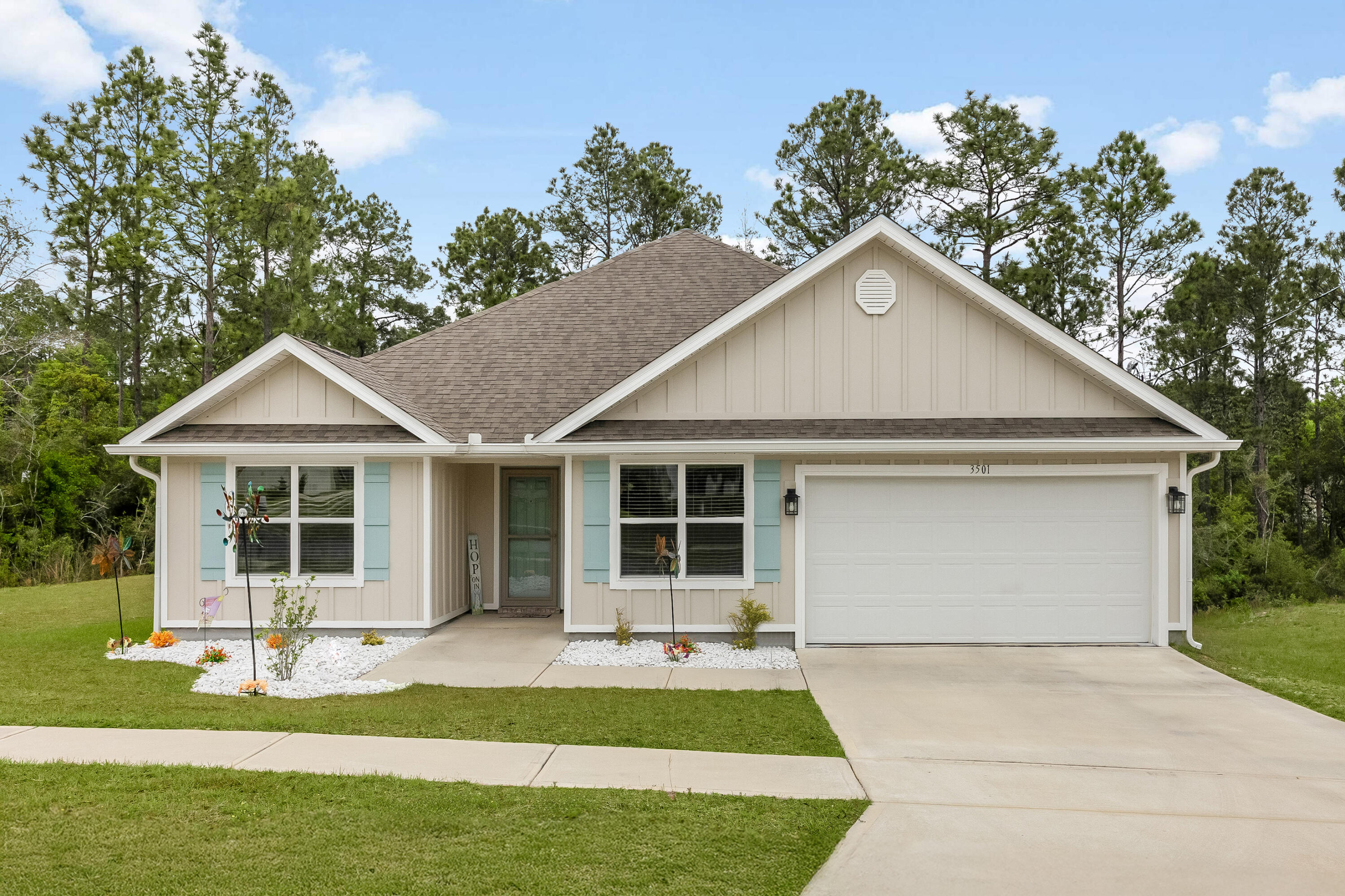 ** BETTER THAN NEW!! ** Don't miss out on this beautiful move in ready 5 bed/3 bath home on almost half an acre! This immaculately kept home is ready for new owners. Upgrades than have already been done are gutters, tile backsplash, ceiling fans, and a large outdoor shed and more. There is also a VA Assumable at 2.75% as an option. Showings start Thursday, some furniture and other home items will have an option of being purchased.