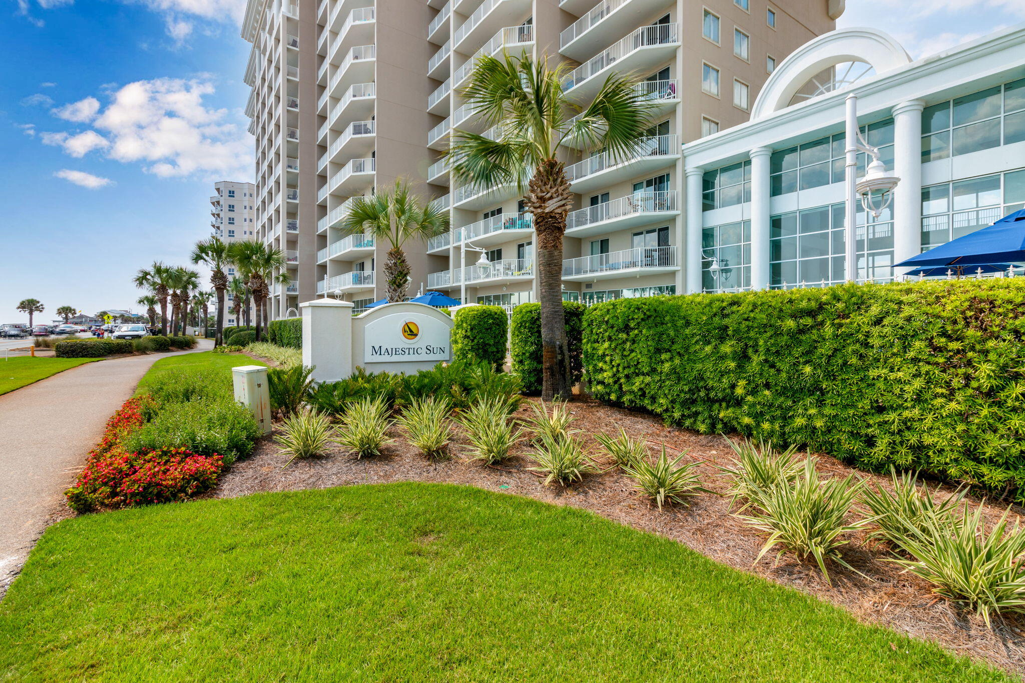 Available for purchase- 4842 sf commercial condo at Seascape Resort in Miramar Beach FL. This offering is comprised of two units located on the first floor of Majestic Sun Condominium directly across from the Beaches of South Walton. The interior is currently built out as a class A office space but may be converted to a retail or restaurant use if desired. Seascape is a 300 acre beach front resort with over 2,000 feet of undeveloped beach front. The Beaches of South Walton attracted over 5 Million visitors in 2023 with over $6.8 Billion in economic impact.