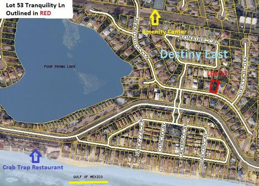 Take Notice Of The Location Of This Lot. 1st Street Into Destiny East On 2nd Row. One Of The Most Convenient Locations Around. Superb Destiny East Amenities Come With This Lot Such As: Multiple Swimming Pools, Top Notch Work Out Facility, Excellent Lighted Tennis Courts, Private Movie Theatre, Playground, Walking Trails, Sidewalks Throughout Development, Easy Access To The Beach, & Walking Distance To Crab Trap Beach Front Restaurant. Level Lot, Located In X Flood Zone, Great Community in Destin, Gated Access To Both Scenic Hwy 98 (Beach Hwy) & Hwy 98, What Are You Waiting For! Call Today To Make This Lot Yours!