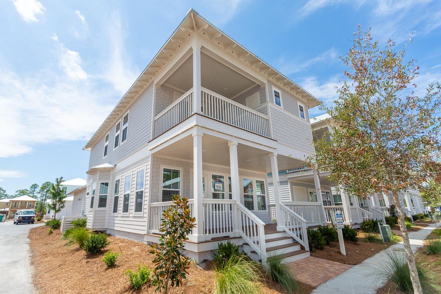 Ask about our $15,000 incentive for new home inventory that closes in 2019. Certain restrictions apply. Ready Now! Our last Wind Song in NatureWalk. Contact sales agent for a list of finishes. Phase 3 is over another wooden bridge and has a beautiful entrance with palm trees & a fountain! 2 owner's suites-one is on the 1st floor! Great options including larger family/ dining room, 4th bedroom option, 1 car garage! Wall to wall windows in an open living/ dining/ kitchen area with soaring 10 ft ceiling. Kitchen will come complete with GE Cafe appliance package (GE monogram hood), shaker cabinets, white quartz and clear glass subway backsplash.