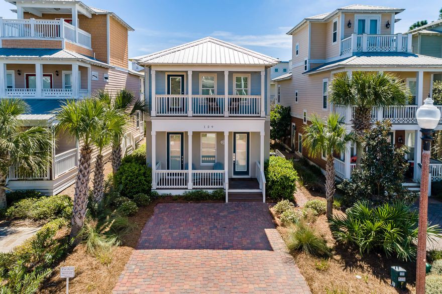 This is a 3 bedroom with bunk room, 3 bath gorgeous home located in the sought out community of Seacrest Beach located off of scenic 30-A. Sold fully furnished! This community has deeded beach access along with a great community pool, and beach shuttle. You're literally steps from the Gulf of Mexico! This home has an open floor plan on the first floor. The kitchen looks over the living area. There is also a good size porch for entertaining and grilling. There is one bedroom on the first level. Once you head upstairs there is the master suite along with an additional bedroom. There is also a bunk room on the second level that sleeps 2. Don't miss the opportunity to own a great investment or full-time home on 30-A! Call for a showing today!