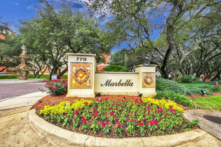 Enjoy the condo lifestyle and spend more time exploring all the wonderful activities Destin has to offer. Marbella sits on the East end of the Harbor where there is less boating traffic and easy to access the East Pass and Crab Island. The interior features exquisite custom finishes, including faux textured walls, ceiling murals, and an array of textures in stone, granite, and decorative faux designs. Solid mahogany doors throughout add a touch of elegance, while the gourmet kitchen boasts a built-in Sub-Zero refrigerator with custom front paneling, an induction cooktop, stove pot filler faucet, mosaic backsplash, faux-brick ceiling, stone vent hood, and custom cabinetry -- perfect for culinary enthusiasts. Step out onto the spacious balcony to relax and take in breathtaking sunrises and sunsets over the harbor, creating a perfect backdrop for your everyday living. This exceptional unit combines luxurious finishes, functional spaces, and unbeatable waterfront views for a truly exceptional living experience. Home comes partially furnished with two bedroom sets, all 5 TV's, China Cabinet, Dining Room Set, Room lamps, and washer and Dryer. New HVAC was installed in 2024. Hot water heater is 2021. New roof was installed in late 2024. 