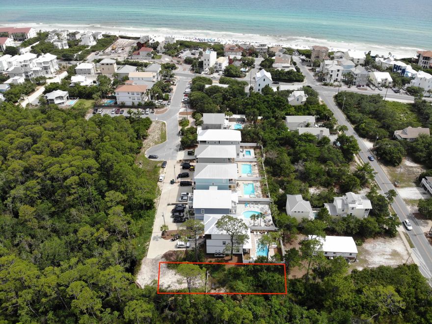 Opportunity to build a home or investment property in the heart of Seagrove. Located two blocks from the Gulf of Mexico, this property comes complete with a building permit, 3,060sqft building plans, and survey.Ideally situated two blocks north from 30A and the Santa Clara Regional Beach Access 17. This property is walking/biking distance to local restaurants, Seaside, and Watercolor. Buyer is responsible for personally verifying details about this property. Any information contained in this listing is believed to be accurate but is not guaranteed.