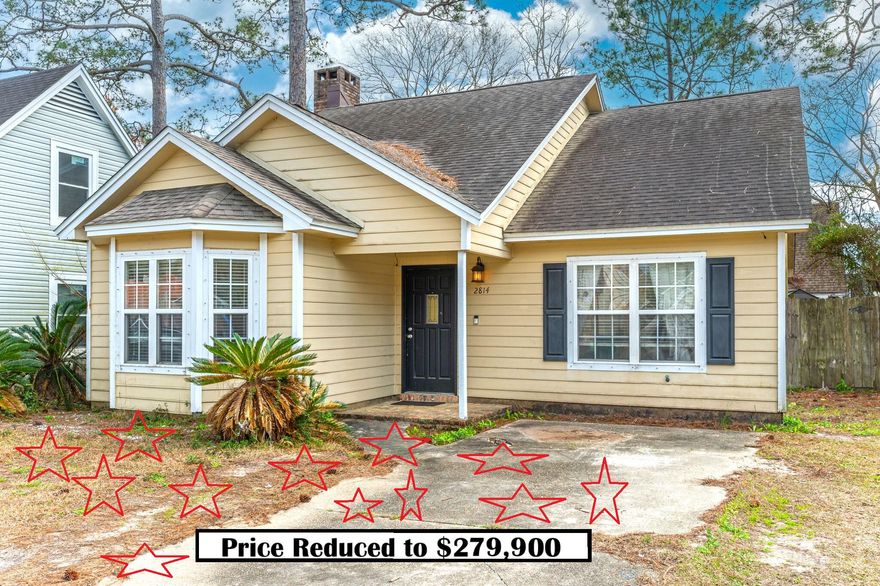 Back on the market at no fault of the sellers **Seller will pay up to $10,000 towards closing costs and prepaids** You must see the inside to appreciate this North FWB home and it's location is awesome for Hurlburt and Eglin AFB and only a few minutes to the Emerald Coast Beaches! This 3 bedroom , 2 bath house has gorgeous wood flooring in the living room with it's vaulted ceilings, open floor plan, and stunning fireplace. The eat in kitchen features granite counter tops, tile flooring, and under counter mounted stainless steel large sink, lots of cabinets and a cute dining nook with bay windows. The carpeted primary bedroom has an en-suite bathroom and walk-in closet. The privacy fenced yard features a covered patio and a storage shed. The home comes equipped with hurricane shutter