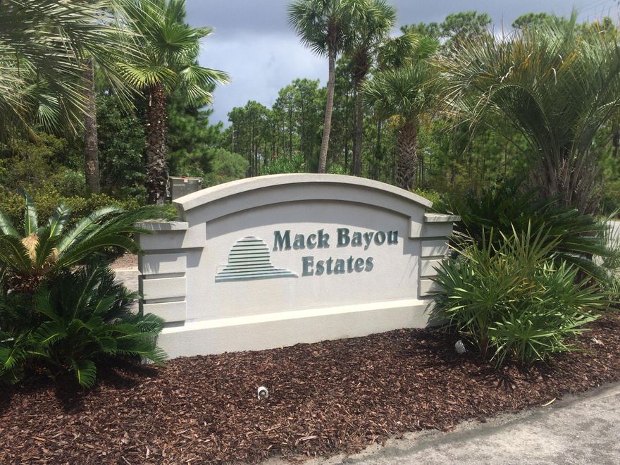 Now just reduced and a good buy on a large, build able lot in the neighborhood of Mack Bayou Estates, off Goldsby Road, in popular and convenient Santa Rosa Beach.Utilities all available, and underground. Streets are paved and the perfect place to buy your piece of paradise now and build later. There is no HOA dues and there is no build out time. Scenic conservation area, with a lake, in the neighborhood. Parcel Map of lot, neighborhood, and area are in the listing under documents.
