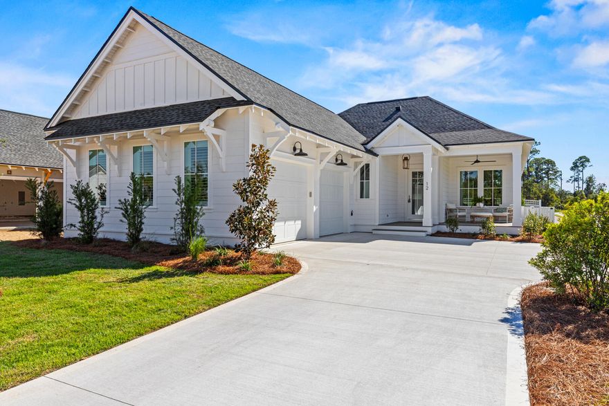 TURN-KEY Ready with the option to purchase with furniture package!!Welcome to the Ava floor plan by Arkon Homes, a stunning single-story home built in the new lakeside phase of Powell Landing West at Watersound Origins. Showcased on a corner home site, this thoughtfully designed home offers 3 bedrooms, 3 bathrooms, and 2,010 square feet of elegant living space. Step into the open-concept kitchen, living, and dining areas, perfect for entertaining or relaxing. The kitchen boasts quartz countertops, Bosch stainless steel appliances, and a seamless flow into the living space. The spacious primary suite offers serene views of the backyard, a luxurious ensuite bath featuring a freestanding tub, two vanities, a large walk-in tiled shower, and a generous walk-in closet. 

Enjoy the Florida lifestyle on the oversized screened back porch, ideal for outdoor living.

Interior highlights include 10' ceilings, crown molding throughout, luxury vinyl plank flooring throughout, 8' solid core doors, and more, making this home a perfect blend of style and comfort.

This home was completed Sept. 2025 and has been used as a model, and is currently still being used as a model. Option to purchase with the furniture package for $1,060,550.

Often described as "A Coastal Village," Watersound Origins?? residents in South Walton County, Florida have the best of both worlds: abundant amenities in a well-designed, thoughtfully planned community surrounded by towering pines reaching the shores of Lake Powell and the excitement and activities of legendary Highway 30A approximately two miles south. A central gathering spot in the neighborhood, The Village Commons offers a resort-style pool area, perfect for relaxing in the Florida sunshine, a fully equipped fitness center, pickleball and tennis courts, and an event lawn where you might find live music or a summer movie series. The Origins Golf Course is one of the most well-kept, highly rated courses in the area and a unique amenity for homeowners. Community amenities also include miles of walking and biking trails, access to Lake Powell, and a brand new Art Park coming soon! 