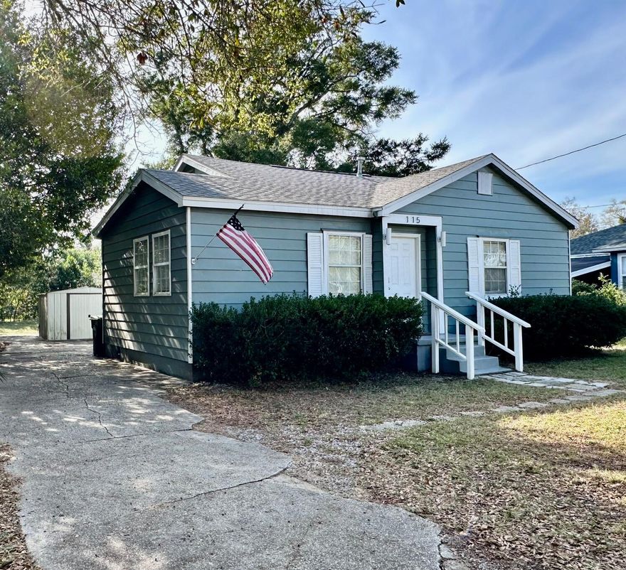 Motivated Seller! Bright, Renovated 2-Bedroom Cottage With Large Yard Near Country Club & BeachDiscover this beautifully updated and fully furnished 2-bedroom, 1-bath cottage in the Aero Vista neighborhood&#65533;100% move-in ready, with or without furnishings, and ideal for your primary residence, second home, or high-performing rental investment. Thoughtfully redesigned with an open-concept layout, this home pairs timeless cottage charm with modern upgrades throughout.Step inside to find luxury vinyl tile flooring, a sleek new kitchen with new cabinetry, stainless steel appliances, perfect for everyday living or hosting guests. A versatile bonus space offers the flexibility for a home office, dining room or hobby area. Enjoy peace of mind with major improvements already completed, including a 2021 architectural shingle roof, updated HVAC, newer water heater, and a fully renovated bathroom with stylish, contemporary finishes. The entire home has been freshly furnished with updated upholstery and detailed cleaningcreating an effortless turnkey experience.

The welcoming front and back porches add to the home's charm, while the spacious backyard provides a private retreat complete with a cozy firepit area, mature tropical landscaping, partial fencing, and a generous shed on an extended concrete slabperfect for storage, tools, or a small workshop.

Outstanding Location! Just minutes to downtown Pensacola, Pensacola Beach, NAS Pensacola, and vibrant Palafox Street's renowned markets, restaurants, and entertainment. As a fun local bonus, enjoy occasional flyovers from the legendary Blue Angelsa unique neighborhood highlight.

With a strong rental history, this property checks every box for investors and buyers seeking a fully furnished, turn-key home in a prime Pensacola location.

Don't miss this opportunityschedule your private showing today or stop by an upcoming open house! 

