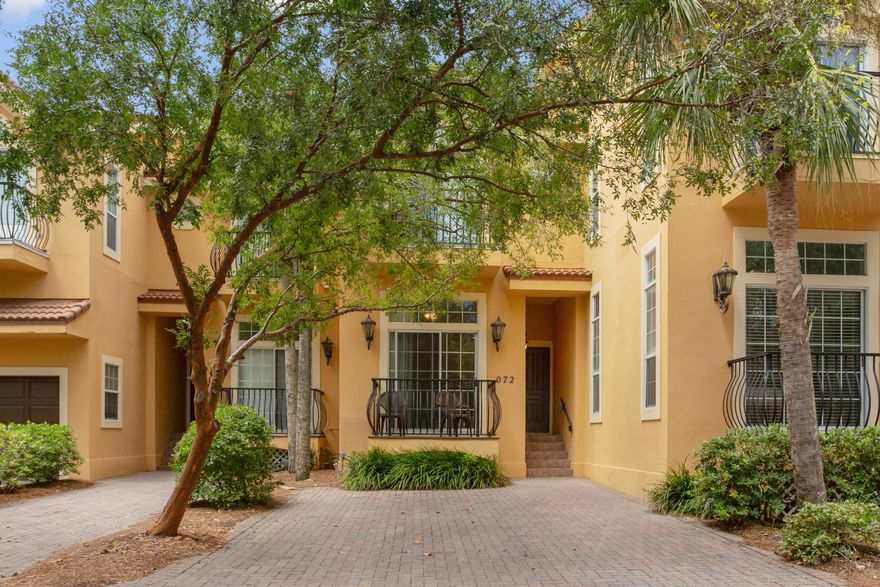 This tri-level townhome is ideally located across the street from the Vantage Pointe neighborhood pool and backs up to the 8th hole of the Links Golf Course with views down the fairway all the way to the Choctawhatchee Bay. Upon entering the home you are greeted with wood flooring, high ceilings, a downstairs bedroom with French doors and full bath. The open floor plan allows for tons of space to enjoy family and friends in the kitchen, dining area, and living area leading out to the screened-in patio. Tranquil views can be taken in from the second floor balcony off master suite which also features en suite bathroom. A guest bedroom with private balcony and full size bath complete this floor. On the third floor is the final bedroom/bonus room offering lots of storage space. As an introduction to the Sandestin lifestyle, we invite our new owners to explore amenities that make Sandestin special. The listing brokerage and seller(s) are presenting the buyer(s) of this property with (2) 90-minute rounds of Tennis court time, a golf foursome at one of our three championship courses, and a round of golf for up to four (4) players at the unrivaled Burnt Pine Golf Club.

Sandestin Golf and Beach Resort is a major destination for all seasons and all ages, and has been named the #1 resort on Florida's Emerald Coast. This magical resort spanning over 2,000 acres is comprised of over 70 unique neighborhoods of condominiums, villas, town homes, and estates. The resort features miles of sandy white beaches and pristine bay front, four championship golf courses, a world-class tennis center with 15 courts, 4 resort swimming pools (and 15 private neighborhood pools), a 123-slip marina, a fully equipped and professionally staffed fitness center, meeting spaces and The Village of Baytowne Wharf, a charming pedestrian village with events, shopping, dining, family entertainment and nightlife. For true golf cart community living, Grand Boulevard is just outside the resort gates and provides access to additional shopping, dining and entertainment  all without traveling on Hwy. 98.  Come to Play, Stay for Life!