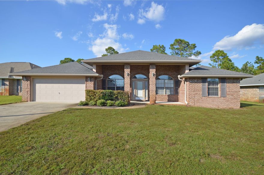 WELCOME HOME to this 4 bedroom, 2 bathroom, all brick home located in Creetwood Village Subdivision!...It is convenient to Hurlburt AFB, shopping and the sugar white sandy beaches! This home is a spacious split floor plan. The kitchen features granite countertops, stainless steel smooth top range, built-in microwave, dishwasher and a pantry. The Master suite has a trey ceiling, double French doors going to the covered back porch. The Master bathroom has a double vanity, separate shower, garden tub and two walk in closets. The seller is offering an Old Republic Home Warranty! Call today to schedule a showing!