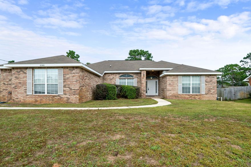 BEAUTY in Holley By the Sea! 4 Bed, 2 Bath, 2 car garage! **Open Concept** FRESH PAINT throughout, new flooring, updates throughout, screened in patio, large yard with FIRE PIT, large laundry room (with sink!), window treatments convey. Quiet and peaceful neighborhood, with plenty of square footage to *grow*! Large tub in master bath & split floor plan. MOTIVATED SELLER - Call your favorite agent today!