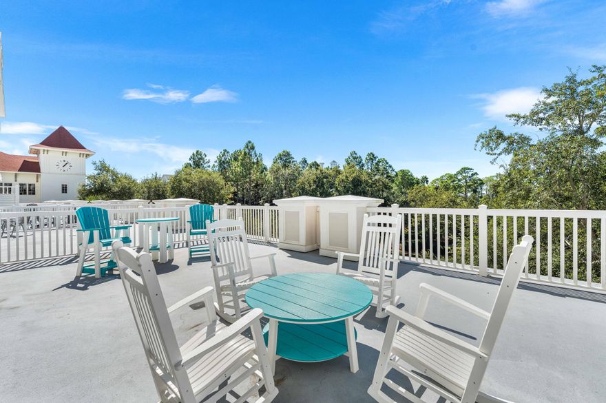 With one of the biggest balconies in Sandestin, this unit delivers the kind of outdoor living you won't find in most condos. Take in the tranquil views of the Grand Courtyard and Choctawhatchee Bay. This rare floor plan offers not one but two oversized balconies, giving you unmatched space for entertaining or relaxing outdoors. Inside the main condo, you'll find an open layout with easy-care luxury vinyl flooring, a fully equipped kitchen with stainless steel appliances and subway tile backsplash, plus a sleeper sofa and full bath for guests. The master suite features a king bed and double-vanity bath. Recent upgrades include a new A/C system, new water heater, and all-new furniture including some pieces crafted by locally sourced artisans, a true turnkey package for comfort and style. The attached lockout studio expands rental flexibility with two queen beds, a full bath, kitchenette (sink, mini fridge, microwave), and its own oversized balcony. Owners also enjoy a private storage closet and storage cage. Sandestin Golf & Beach Resort offers the full package: beach and bay access, golf, tennis, a marina, fitness center, spa, and Baytowne Wharf's shops and diningall connected by golf cart and pedestrian paths.