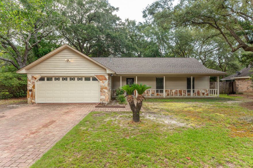 Welcome to this charming 3-bedroom home located in the heart of Niceville in Bluewater Bay! This home boasts 2 full bathrooms, providing ample space for your daily routines. The fenced backyard offers a secure and private outdoor space, perfect for enjoying Florida's beautiful weather. The screened sunroom is an added bonus, allowing you to soak in the sun without the bugs. The location is a standout feature, offering convenience to local schools and bases. This home is a perfect blend of comfort and convenience, making it a must-see in your home search. Contact us today for your showing!