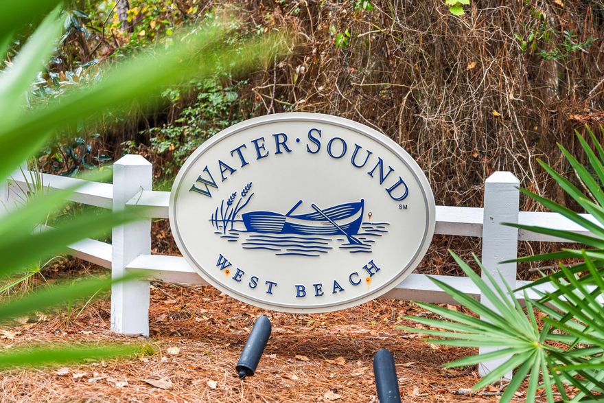 Build the best home in Watersound West Beach!  Lot 188 Sextant Lane is a Special Lot in a Special Place, south of Hwy 30A, close to the Gulf and our white sand beaches. This is a rare opportunity with fewer than 2 dozen listed lots on the east end of 30A, from Grayton to Rosemary Beach. West Beach is a small, secluded gated enclave next to Deer Lake with exclusive beach access via its private and stunning boardwalk over a coastal lake and majestic white dunes. Lot 188 is a prime corner lot on a tranquil cul-de-sac, just steps away from the West Beach resort pool and the beach boardwalk. This south-facing lot opens onto a conservation area, perfect for customizing your home to capture the abundant natural light. West Beach offers security and tranquility...it is the best of Coastal Living , pool house, and the unique boardwalk to the beach. This south-facing lot is perfect for customizing your home to capture natural light and breathtaking sunsets. With community landscaping and a privacy fence buffering the south side, you can rest assured that your views will remain unobstructed by new construction.
Watersound West Beach offers not only security and tranquility but also a range of wonderful amenities. Make this special place your home and enjoy the best of coastal living.
