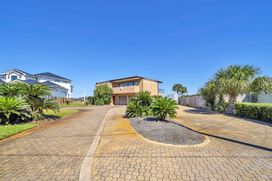 A rare opportunity awaits to own a deep-water, waterfront home on Okaloosa Island with sweeping panoramic Sound views and direct access to the Intracoastal Waterway -- a true boater's paradise.This classic coastal residence, built in 1968 and lovingly owned by the same family for over 30 years, now presents an exceptional chance to create a custom luxury retreat.Imagine waking up to shimmering water views, enjoying sunsets from your private dock, and launching your boat directly from your backyard into the deep, navigable waters that lead to the Gulf. Property Highlights:

-Premier deep-water lot with private dock
-Expansive Sound views and vibrant sunsets
-Easy access to the Gulf, beaches, dining, Fort Walton Beach and Destin Harbor
-Ideal for new construction or high-end renovation

Opportunities like this rarely come available on Okaloosa Island. Whether you envision a contemporary coastal masterpiece or the revival of a timeless beach home, this property offers the perfect canvas to bring your vision to life. Buyer to verify all information.
