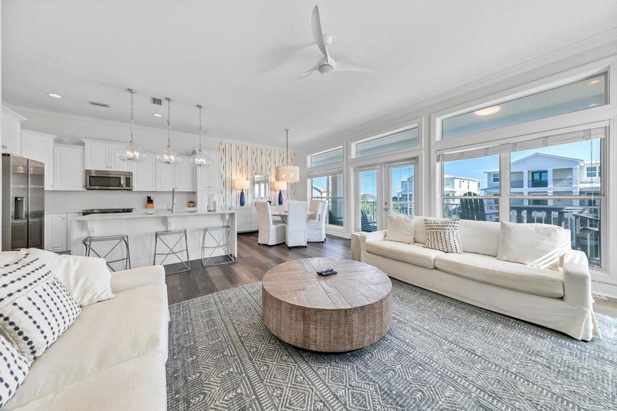 Experience this exquisite, second row condo with stunning gulf views in the highly sought after Turtle Beach Community situated in the heart of Seagrove Beach.  This unit features a sleek, newly renovated kitchen and fully renovated bathrooms, while offering an unparalleled proximity to pristine white-sand beaches via the communities private, deeded beach access.  The top floor features 4 large bedrooms and 3 full baths.  It has been completely refinished with new furnishings and finishes, some finer points include quartz waterfall counter tops in the kitchen, designer furnishings throughout, and beautiful tiles in the bathrooms.  This unit already has great rentals on the books this year and is just steps to the sugary white sands of the gulf of Mexico. The expansive floor plan features a spacious open living area and four generously sized bedrooms, each offering incredible privacy. The third floor location ensures a serene and secluded atmosphere, complemented by stunning Gulf views visible from the living room, dining room, and master bedroom. Step onto the large southern-facing balcony overlooking the community pool to soak in the coastal ambiance.

Fully furnished with designer coastal decor, this condo boasts recent top-to-bottom remodeling with high-end upgrades including hardwood finish tile flooring, granite and marble countertops, custom cabinetry, and upscale coastal decor. This property is impeccably maintained and move-in ready. Turtle Beach amenities include a fabulous community pool, ample parking, and exclusive deeded beach access, all conveniently located near Seaside, Seagrove, The Big Chill (formerly The Hub), and renowned dining and shopping destinations. Contact us today to schedule a viewing of this exceptional property.
