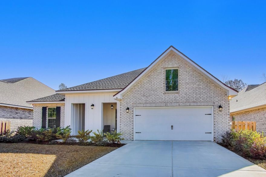 Come see this new 5BR/3BA home w/ formal dining room & separate den in Bird Song at Hammock Bay! 2720 sqft all on one floor!Many wonderful features including double vanity, garden tub, separate custom tiled shower, and walk-in closet in primary bath, huge kitchen island, walk-in pantry, covered front porch/screened back patio, drop zone, crown molding, blinds, recessed lighting, framed mirrors, Smart Home, WIFI thermostat, fully fenced backyard backing to preserve (no houses behind you) and a short trail to fishing pond, 30-year roof shingles, flood lights, and much more! The Hammock Bay neighborhood is a hugely sought after master planned community w/pools, playgrounds, walking trails, gyms, basketball and pickleball courts, dog parks and more! Grab your favorite agent and tour today!