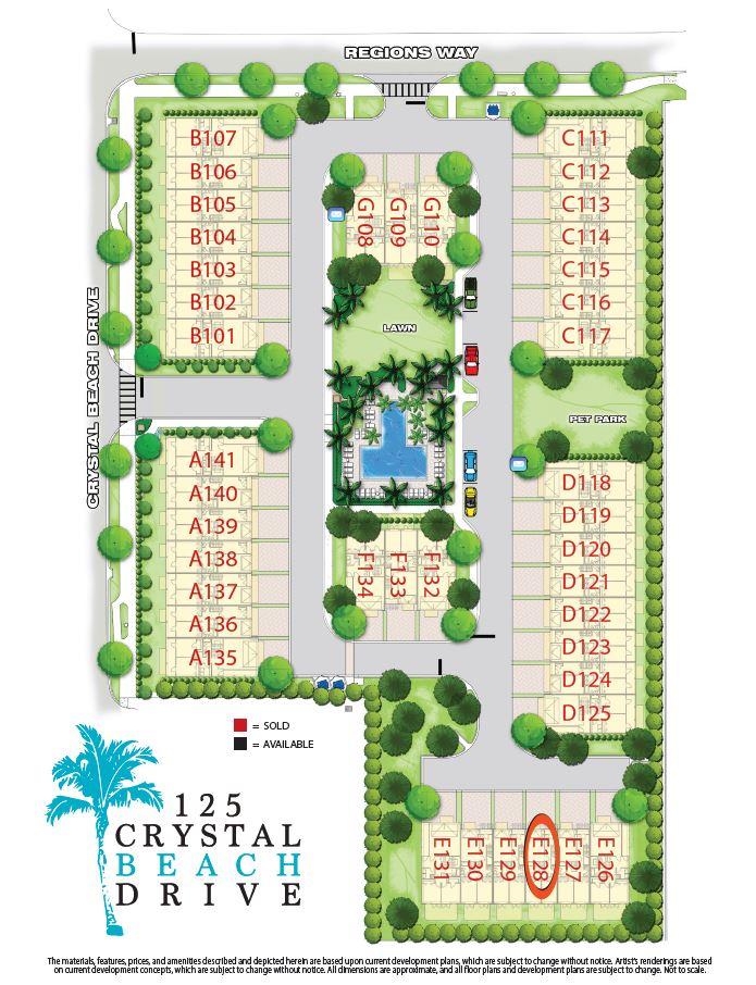 One Twenty Five Crystal Beach Drive - Residential
