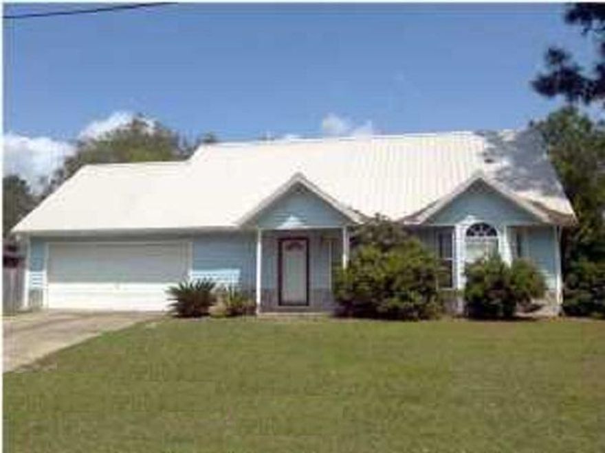 Available 04/15/2016...Great South Crestview home with easy commute to bases, beaches & shopping. 3/2 Floor plan features the master bedroom and bathroom upstairs. Open concept living room, dining and kitchen area. Large laundry room. Privacy fenced back yard and 2 car garage. Located on a cul-de-sac with level back yard. No inside smoking. Pets allowed with owner approval and a $400 non-refundable pet fee. Home is being painted and new flooring in living areas. More pictures coming soon.