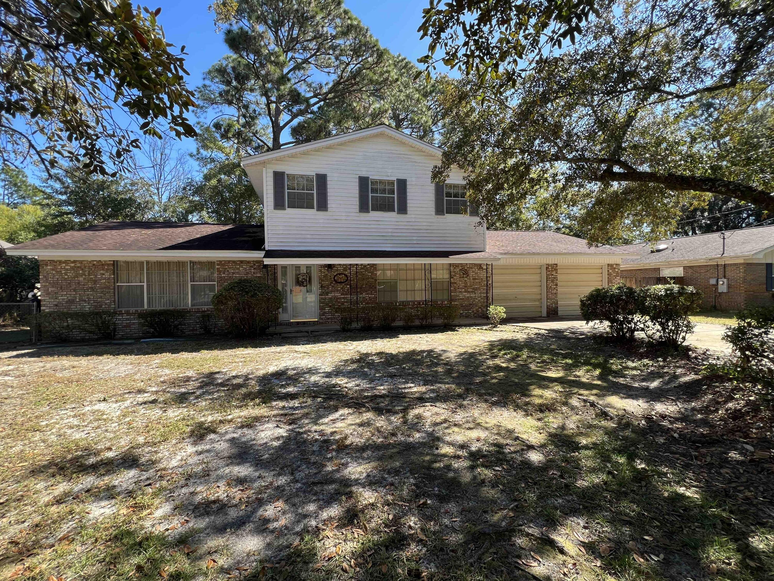 This vintage home is in the established neighborhood of Cloverdale.  Nestled among Lots of trees, a large yard (half an acre of property) that backs to a pond. Back yard is complete with sparkling pool and new pool pump.  Plenty of room in this home, spacious living room, dining room and separate den with fireplace. Upstairs you have the master bedroom with bath and three guest bedrooms and hall bath.  Extra large two car garage (room for 2 cars and a work area). This home is ready for a new owner to personalize it and make it their own.  This property is being sold 'As Is.'  Dimensions are approximate and should be verified by buyer.