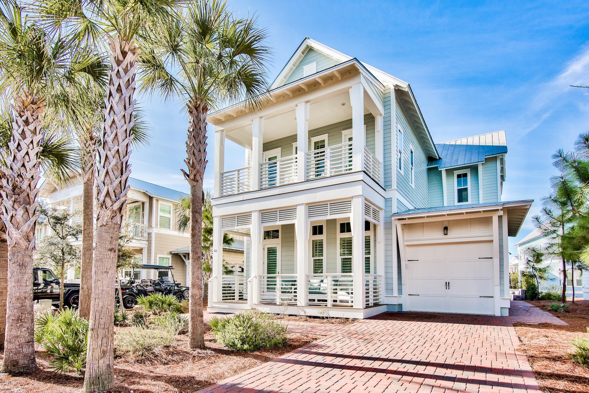 This stunning beach home south of 30A offers a rare combination of luxury, location and space! Live in style and luxury in this highly appointed ''one of a kind Laguna floor Plan'' in the highly desirable community of Prominence South. This expansive four-bedroom, four and half-bathroom has been professionally designed and is sold fully furnished! A sophisticated coastal style that defines indoor and outdoor spaces that seamlessly blend into one harmony. The homesite sits on a private lot tucked into the preserve which exudes the ultimate privacy. The home features exceptional woodwork & custom moulding throughout leaving absolutely no details untouched.
