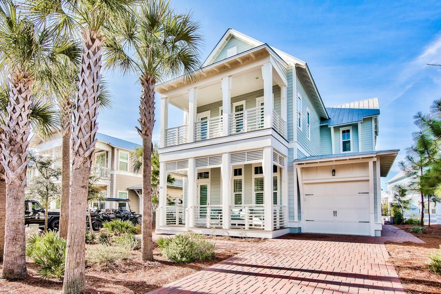 This stunning beach home south of 30A offers a rare combination of luxury, location and space! Live in style and luxury in this highly appointed ''one of a kind Laguna floor Plan'' in the highly desirable community of Prominence South. This expansive four-bedroom, four and half-bathroom has been professionally designed and is sold fully furnished! A sophisticated coastal style that defines indoor and outdoor spaces that seamlessly blend into one harmony. The homesite sits on a private lot tucked into the preserve which exudes the ultimate privacy. The home features exceptional woodwork & custom moulding throughout leaving absolutely no details untouched.