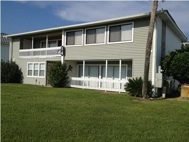 GROUND FLOOR UNIT with Washer Dryer Hookup! Water and Cable are included in the rent. Right in the Heart of Destin this condo is close to everything... walking distance to the beach, restaurants, and shopping. This gated complex features 3 pools and tennis court. The unit is unfurnished... so you can use your own things to make it feel like HOME. Minimum lease term is 6 months with long term lease available.
