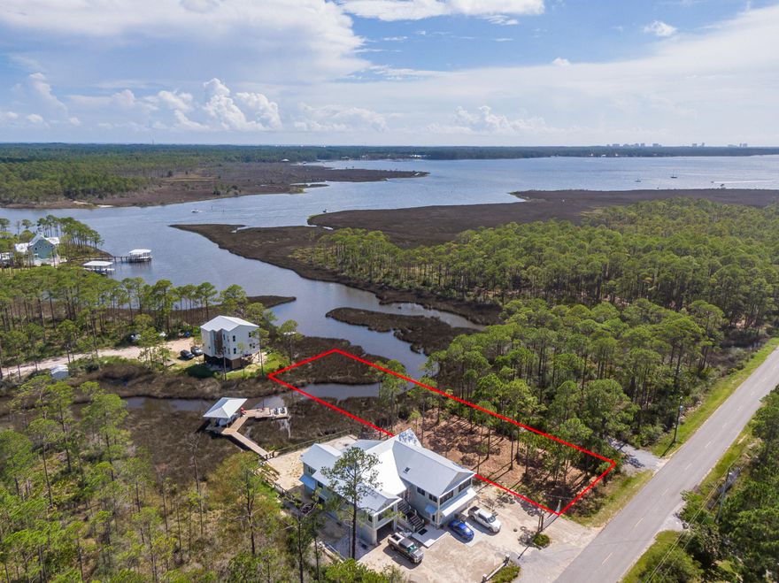 Rare opportunity for a bayou front property! Build your dream home and dock on this 75' wide lot leading to the Choctawhatchee Bay. Boating, fishing, paddle boarding, and more can all be accessible from your own backyard. The area surrounding Cessna Landing & Hogtown Bayou is only minutes to the Gulf of Mexico, yet a very quiet community without a homeowners association. This is the perfect location to build your forever home, or even a second home to get away. A full set of floor plans are also available and feature a stunning home that maximizes the views of this serene setting. The open concept design includes 4 bedrooms, 3 baths, two living areas, a two-car garage and so much more! This is the perfect location to enhance your lifestyle.