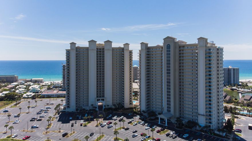 NEVER on a RENTAL PROGRAM! Oversized Balcony with mesmerizing views of the EmeraldCoast! Stunning 2BR 2BA condo PLUS BUNK ROOM! Direct GULF views from the living room,dining area, kitchen and master bedroom! Beautifully decorated throughout the condo.Spacious living room with a new 55'' Smart TV. Dining table for 6 plus seating at the breakfastbar. New Nest just installed! Updated kitchen with granite counters, white cabinets and stainlessappliances. Ceramic Plank Floors! Master BR has access to the balcony. Master BA has stallshower and garden tub! Bunk Room! Laundry Rm has stackable W/D. Just a short walk to thedeeded beach and refreshing gulf waters. 2 Huge Pools, Tennis Cts, new BB Ct, Golf & FitnessCenter for you to enjoy! Ariel Dunes is located within gated Seascape R