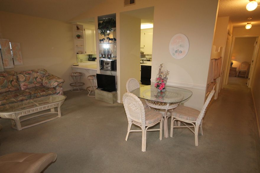 This 1 Bedroom/1 Bath with bunk beds is within easy walking distance to the beach. This is a gated community that features 4 pools, kiddie pool, spa, tennis courts, mini-golf course, shuffleboard, community room with pool tables. The unit is priced right for a quick sale. Don't miss out on this opportunity to own a unit in this much desired community. All information is believed to be correct but should be verified by the Buyers.