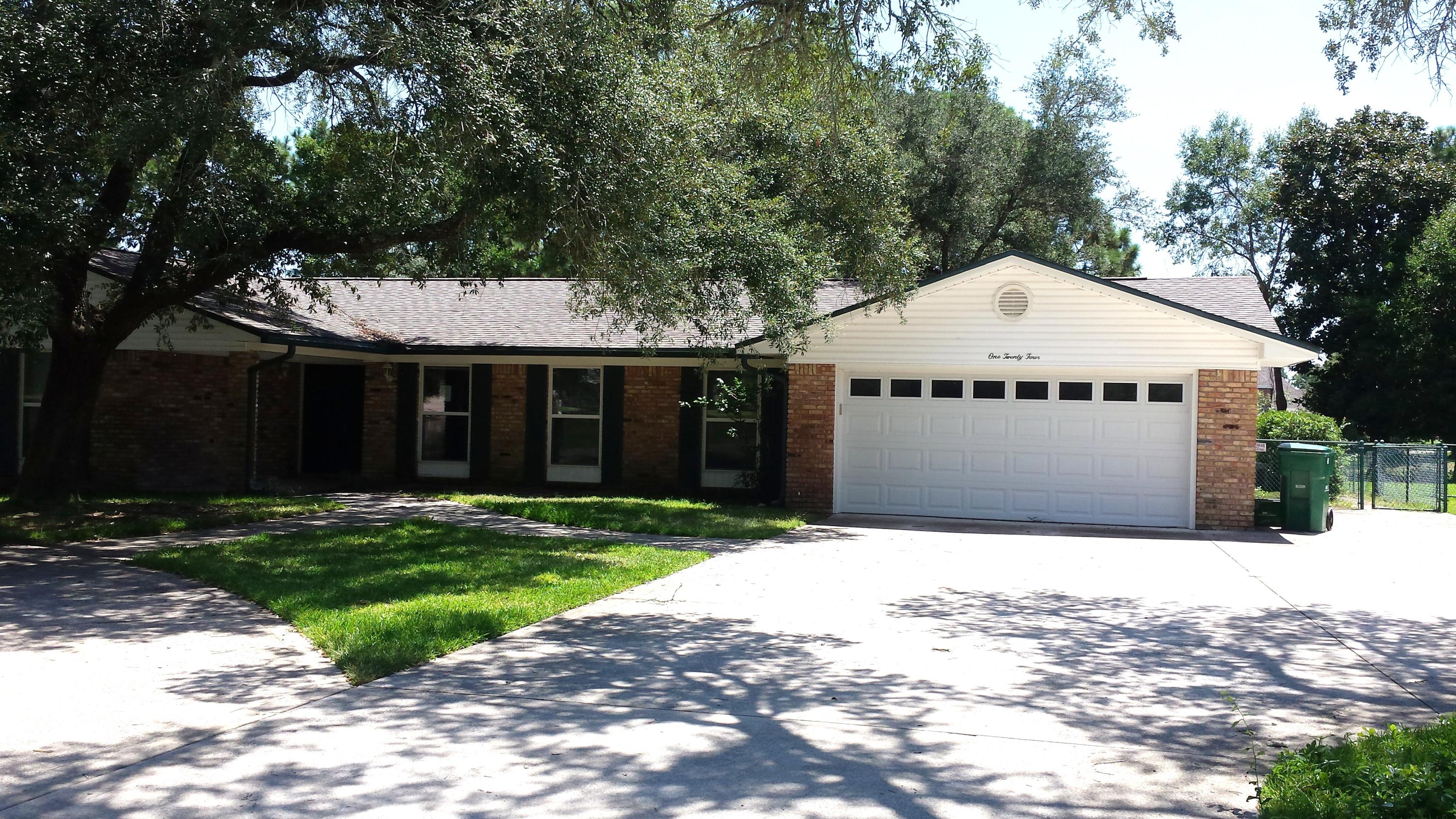 Back on the market. Appraisal came in $12,000 above asking price. Well maintained and move in ready 3 bedroom, 2 bath brick home is conveniently located in the heart of Shalimar - Near bases, shopping, schools, tennis and Shalimar Point Country Club. Spacious formal living and dining combination with recessed lighting is a perfect area to greet and entertain. The kitchen has been updated with granite. The family room offers a brick wood burning fireplace. All bedrooms are very spacious with nice sized closets. The back yard is completely fenced and has great views of the 14th green of Shalimar Point Golf Course. Enlarged driveway can accomodate an RV.