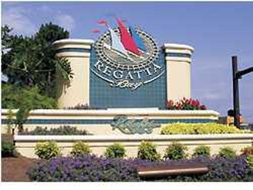 Beautiful lakefront property in the upscale neighborhood of Regatta Bay. Build a dream home across the street from the Choctawhatchee Bay. Design to be presented to Architectural Review Board for approval.