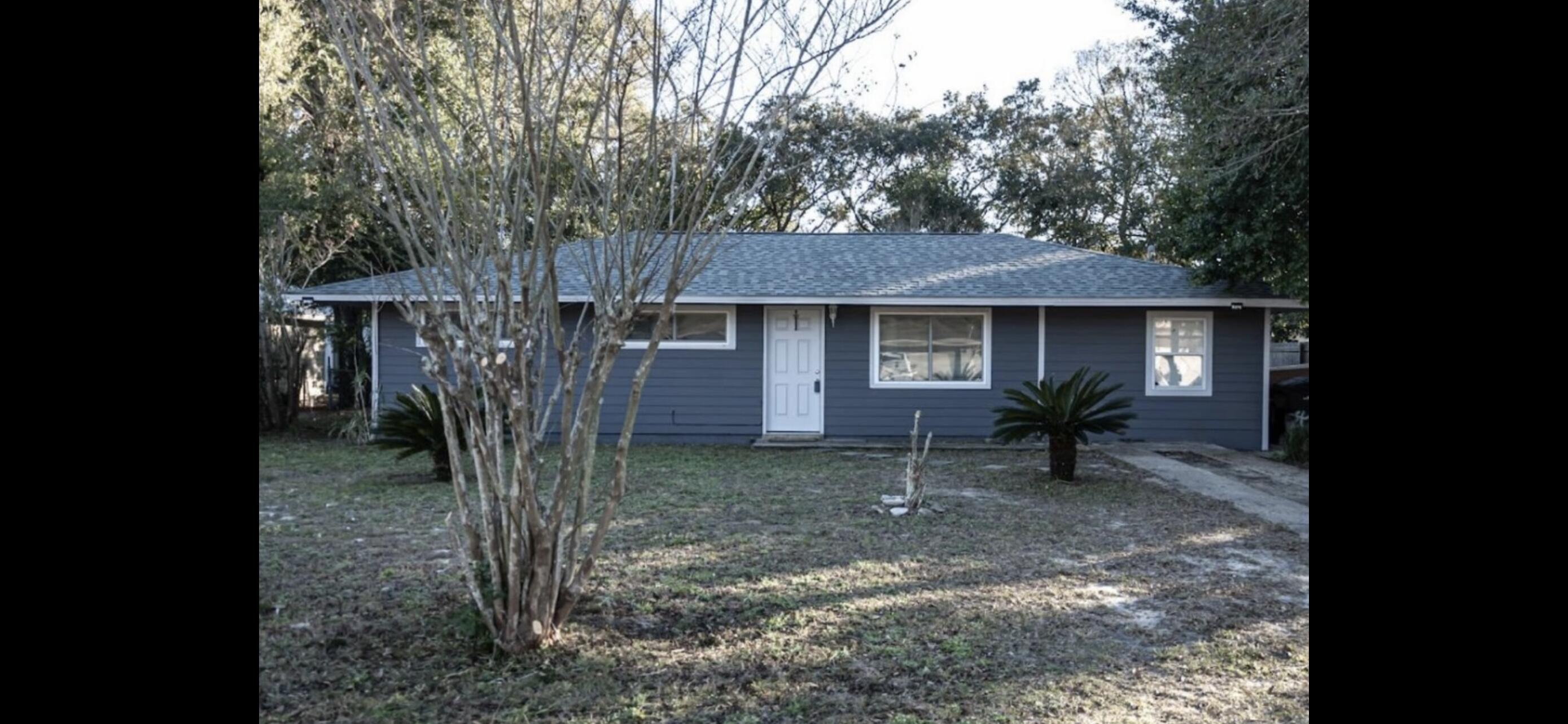 Great house in heart of Ft Walton with no HOA!Roof is 2 years old, house is completely remodeled, has a large bonus living space currently being used as a 3rd bedroom and a large fenced yard. Low maintenance starter home or investment. HVAC, windows, doors, floors, and appliances are all 2 years old! Large backyard with outdoor storage shed.. Recently appraised higher than list price (and was appraised as a 2/1) priced to sell due to owner job change/relocation!All house info to be verified by prospective buyers...