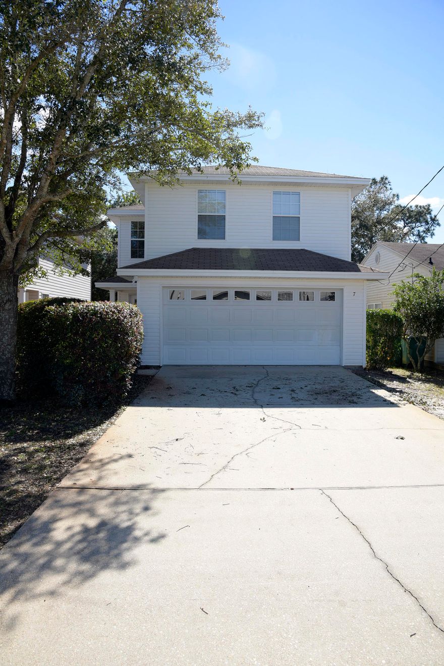 Excellent location in a planned 29-lot subdivision where each home backs up to the private community owned park and walking path.  Open floor plan with great room and eat-in kitchen featuring built-in microwave, glass top range w/self clean oven, dishwasher and refrigerator as well as plenty of cabinets plus a pantry. Ceiling fans in great room and all bedrooms. Convenient, affordable and ready for you to call it home. Seller is offering $10,000 credit for new roof at closing with a full price offer. Come take a look today!