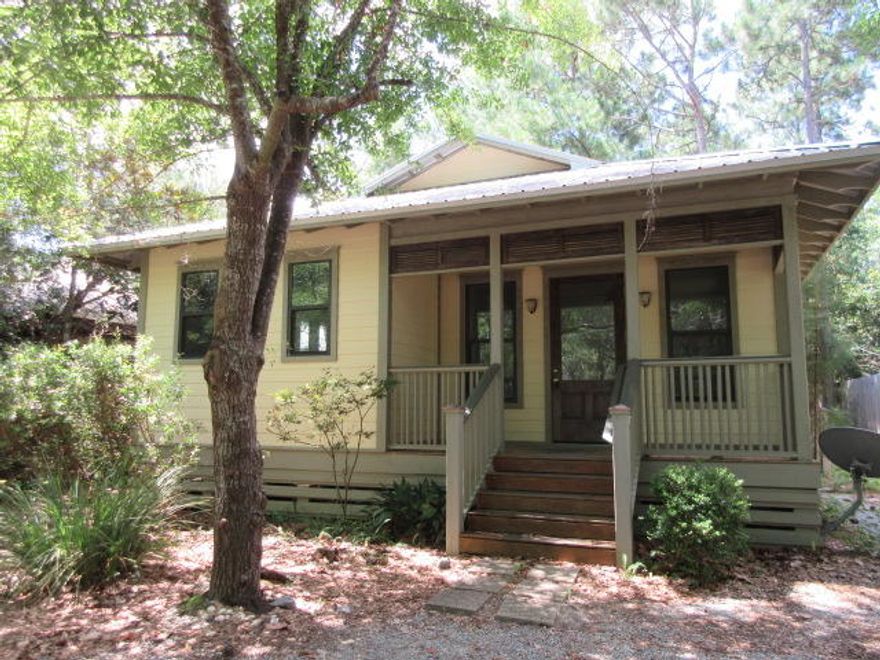 What an adorable 2 bedroom, 2 bath REO home in Point Washington! The home features beautiful hardwood floors in the main areas, carpeted floors in the bedrooms and stylish tile in the baths. There are 2 porches and a nice size back yard deck to enjoy the serene and wooded lot. The kitchen is open and has stainless appliances, an abundance of cabinets and so much counter space for fun entertaining. The location is close to the bay, a short drive to the beautiful 30A beaches, shopping, restaurants and employment opportunities.