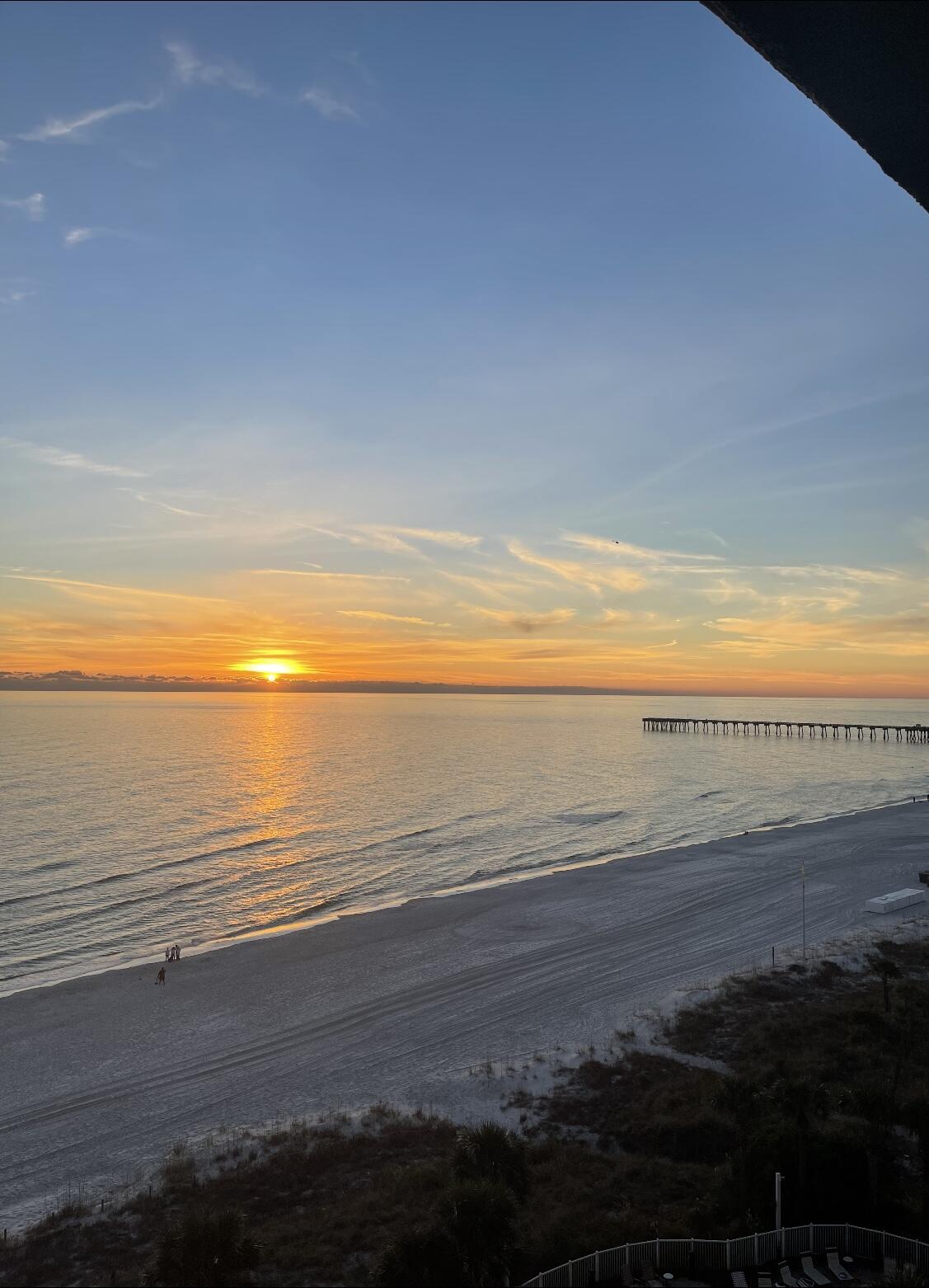 PROFESSIONAL PHOTOS COMING SOON! This unit has a gorgeous view of the Gulf of Mexico with 2 bedrooms and a bunk nook in the luxurious Grand Panama Beach Resort. It is currently a non rental unit but it could easily sleep 8 people. This unit does have a larger balcony that the Gulf Front Master Suite opens up into. The kitchen has been updated with new appliances, there is new flooring throughout, and the bathrooms have new toilets. Grand Panama is loaded with many amenities that include a fitness center, 2 pools - one heated, hot tubs, tiki bars and new general store opened for the convenience of owners. This truly is a great unit located in one of the best resorts in Panama City Beach. **All measurements and dimensions to be verified by buyer.**