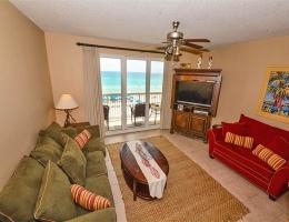 Fabulous Seychelles!!!! 1 bedroom 2 bath Gulf front condo that sleeps 6 easily! A lower floor so you don't have to wait for busy elevators. Darling Decor! Stainless steel appliances, Tile, etc.- Start your beach memories now. Never rented- just began on the rental program so the unit is in top condition. Next door to Schooners! Location is great for all of the Panama City Beach festivities! Great amenities on the property! Enjoy!!