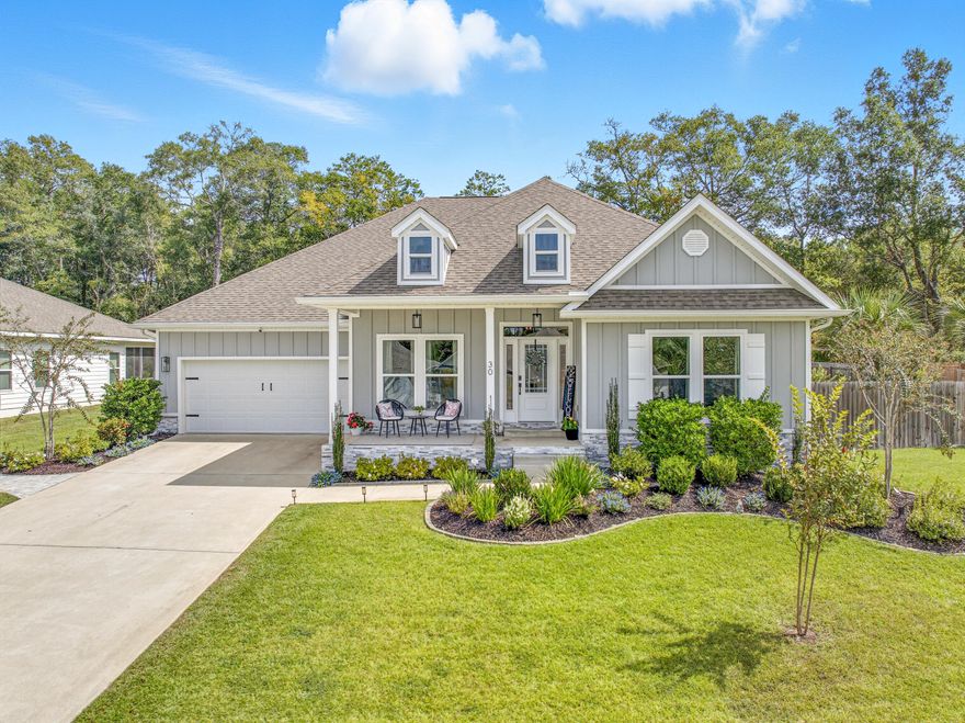 Welcome to 30 Hammock Oaks Boulevard, where elegance and modern living meet in this beautifully upgraded residence. Situated in the heart of Freeport, this home has been meticulously enhanced with over $150,000 in upgrades, offering a lifestyle of comfort, sophistication, and resort-style living.Step inside to discover thoughtfully designed spaces featuring custom accent walls, updated light fixtures, premium hardware, and fully renovated living areas. Every detail has been carefully chosen, from the custom closet systems to the beautiful pantry and laundry room, ensuring both style and functionality.The heart of the home flows seamlessly outdoors into a private pool oasis, perfect for relaxing or entertaining. Surrounded by lush landscaping, paver areas, and a fully screened in patio, this outdoor retreat creates the ultimate setting for Florida living year-round.
Additional highlights include:
- Renovated interior rooms with upgraded finishes and added features
- Designer lighting and hardware accents
- Custom-built storage and closet systems
- Beautifully landscaped yards with enhanced hardscaping
- Resort-style pool oasis
This property truly blends modern upgrades with timeless comfort, creating a home that is as functional as it is stunning.
Don't miss the opportunity to make this upgraded masterpiece your new home in Freeport.