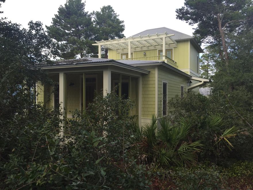 This cottage is located in the highly desirable area of 30A, The Magnolia Cottages by the sea. The 3 bedroom three bath home features cypress wood floors and a Master Suite with deck on the second floor. The home is close to the community pool and a short walk or cart to the beach access. This property is perfect for a full time residence or a rental investment. The large open living room opens up onto a porch. Very close to Rosemary and Ally's Beach. Spend a day at the beach then relax in this unique cottage. Home has just received a full exterior paint job.