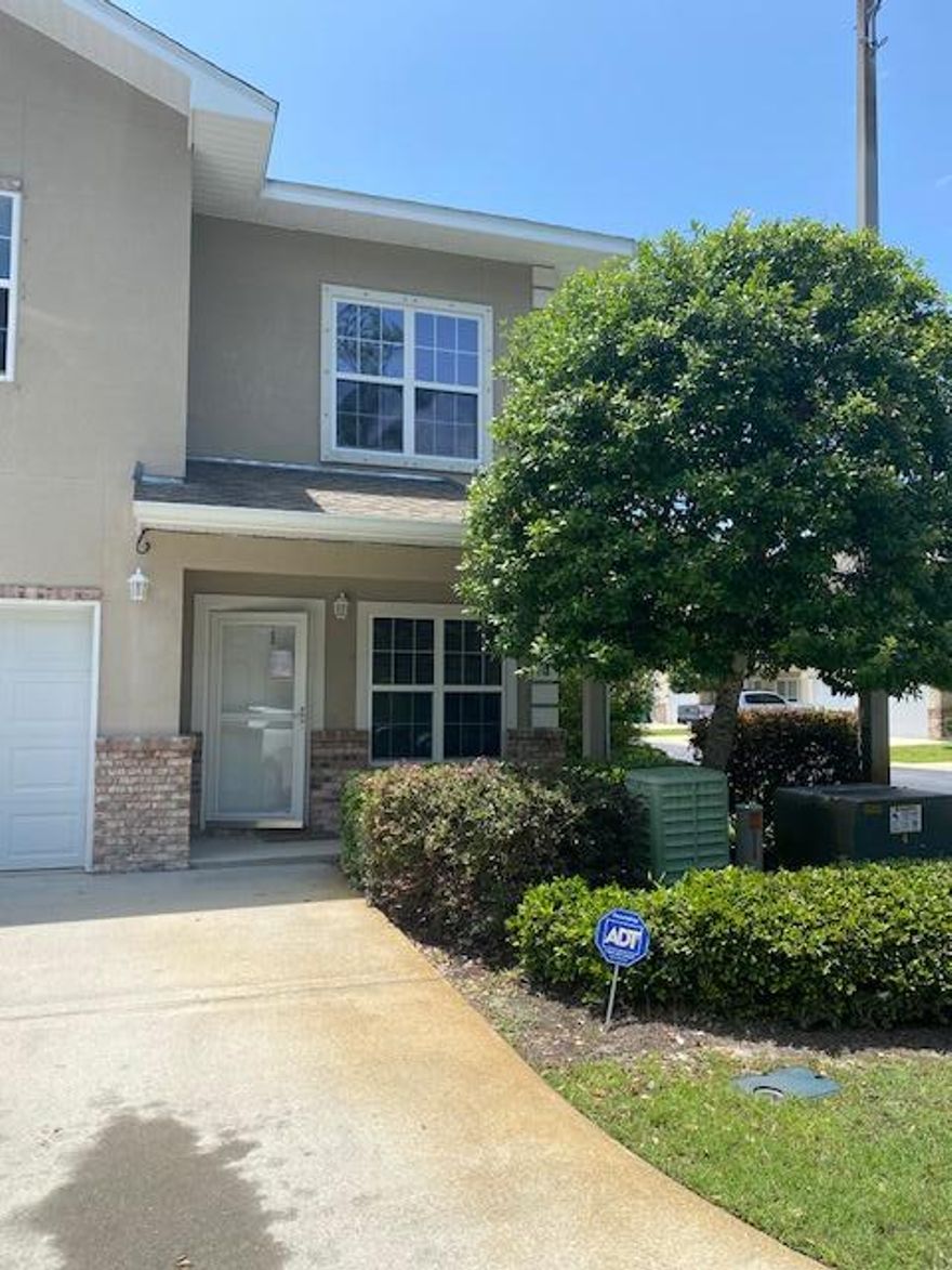 Great first home or investment opportunity! This townhome is located right outside the back gate of Hurlburt Field and just miles from Eglin AFB to the north. The Emerald Coast Beaches are just to the south.  It needs some minor repairs to be done.  It comes with all furnishings.  It is a very spacious townhome with large master suite with sitting area and walk-in closet.You also have a garage with low HOA fees.Buyer to verify all measurements and pertinent information. Photos coming soon!