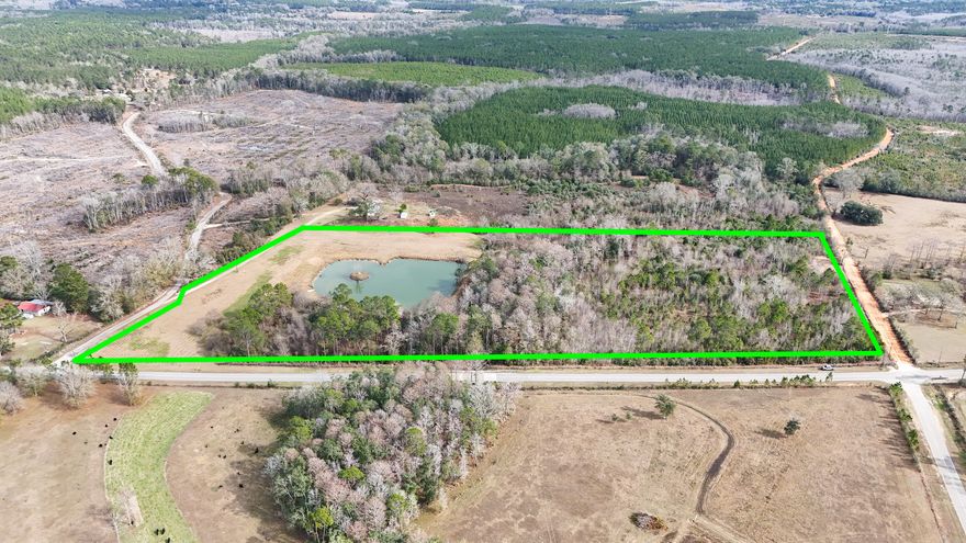 Looking for some land in North Walton County with an amazing pond, pasture woods, and paved road frontage?  This18.57 acres has everything on your check list!!!! Property fronts on paved road as well as an additional county-maintained road that allows plenty of access to the property.  Property has easy access for power and has wooded area that makes for a perfect hunting retreat or your retirement plan dream. Located in North Walton - one of the most desired locations!