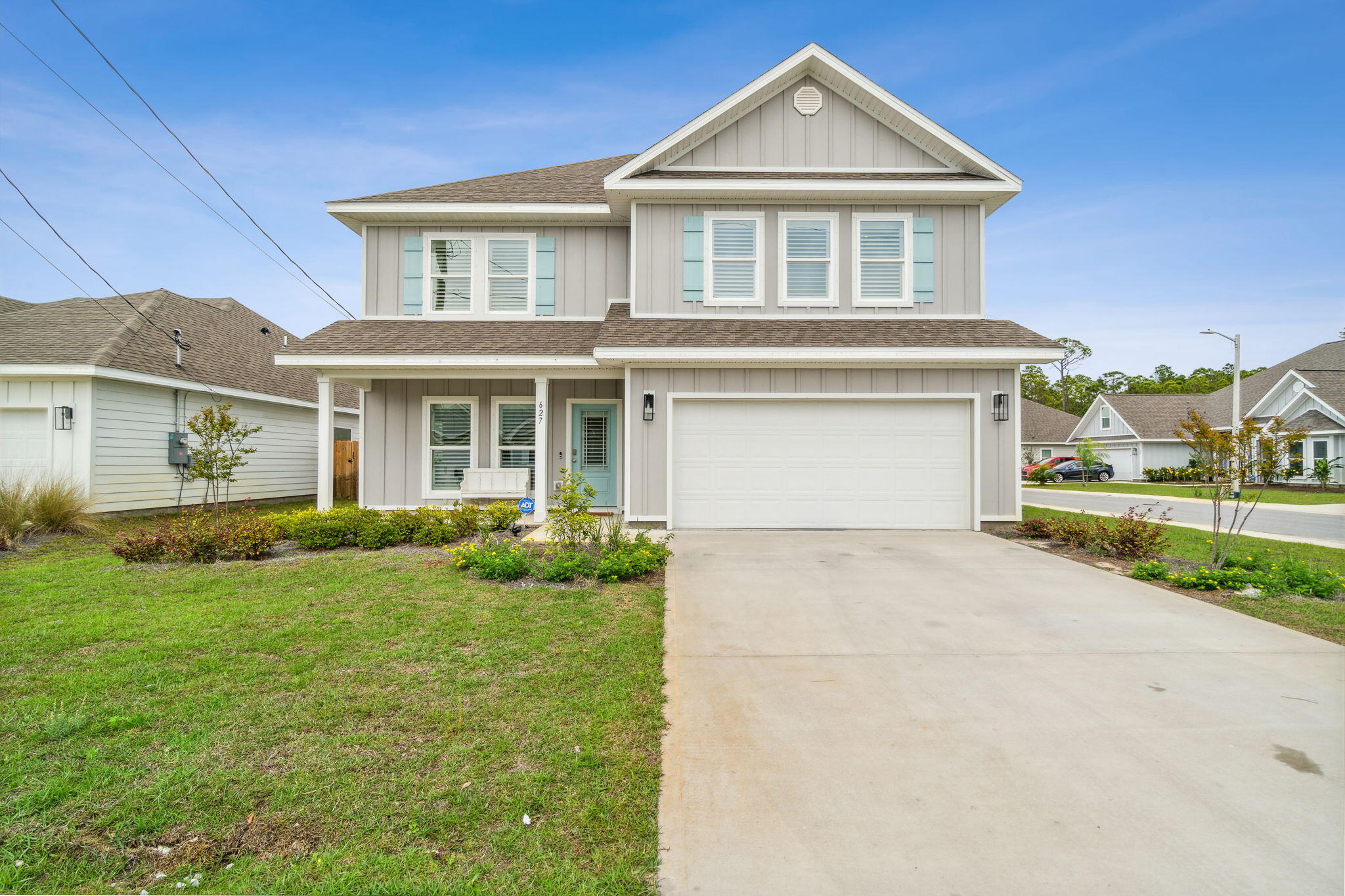 627 Las Roblas Grande Dr is a 4/3.5 home tucked away in a new bayside community off of Goldsby Rd- Treasure Trove! Just under 2500sqft, this home is one of a kind in the market for Long Term. Four bedrooms, 3 full bathrooms, half bath, first floor master, second living area, large fenced in back yard with covered patio, 2 car garage, corner lot and more! You will have plenty of room to visit with family and friends in this large, open living space and kitchen. Standout features of this home include a large center island farmhouse sink, tiled master shower, LVP flooring throughout, quartz countertops, stainless appliances, modern fixtures, ceiling fans in each bedroom and more! Take a walk through the neighborhood and watch the sunset from the deeded community access to the bay! A Rental Application Fee of $80 for each applicant will be collected to initiate a screening and criminal background check as part of the application evaluation process. Beach Sunsets Inc charges a Resident fee of $25 per month payable with rent. This charge is designed to provide convenience and professional service to each tenant(s). Pet Security Deposits are $500 PER PET and refundable if there is no damage at lease end. Pet Rent is $25 PER PET per month. At lease execution, security deposit(s), pet security deposit(s), and any lease required prepaid rent are due and payable. Your first rent payment is made the day you move in and due the 1st to 5th of each month thereafter.