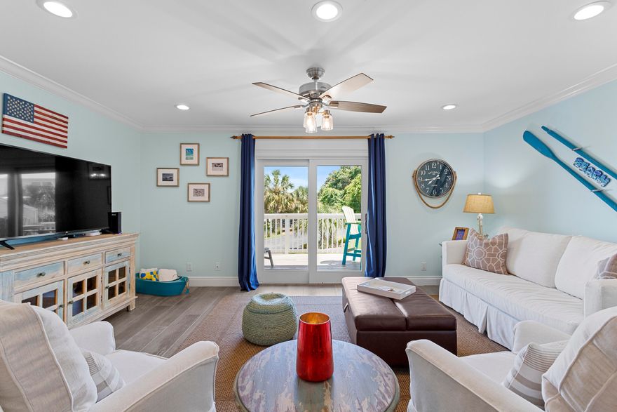 Embrace the charm and convenience of this beautiful 2 bedroom, 2.5 bath townhome in the desirable Blue Mountain Beach area, just 300 steps from the beach! This home boasts sprawling porches with stunning gulf views. The open concept great room provides a spacious and inviting living area, perfect for entertaining guests. This home has been COMPLETELY gutted and remodeled, and not lived in much since then. (Reno includes electric, plumbing, drywall, ceilings, insulation, HVAC, Water Heater, tub/shower/sinks, all appliances & furniture!)... Upstairs, both bedrooms are designed to maximize the views, each with its own deck for a private retreat. Enjoy access to a community pool, or explore the coastal lifestyle south of 30A in this cozy beach home- experience vacationing along the most beautiful beaches in the world!