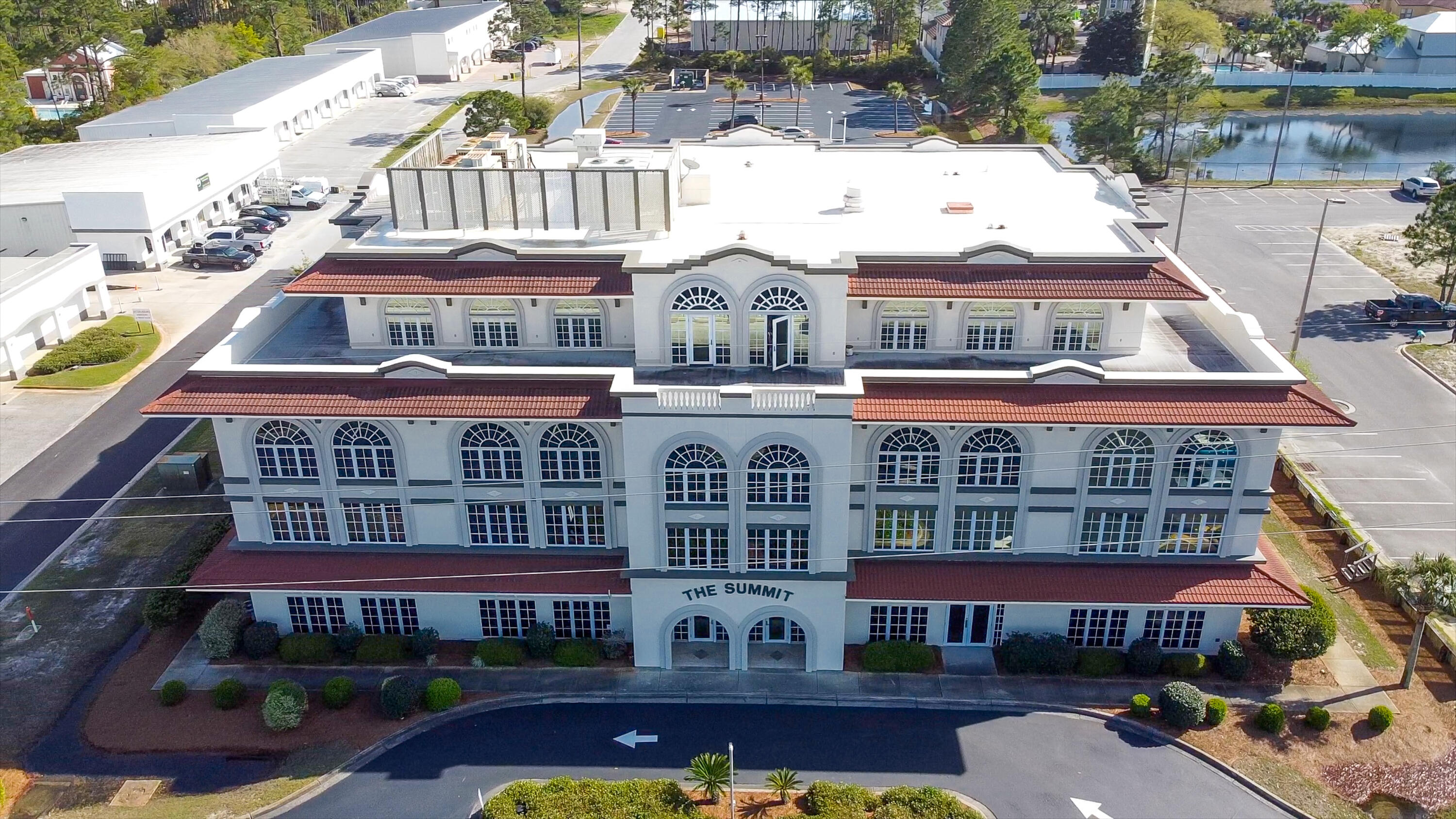 The Summit Office Building is located along Highway 98 in Miramar Beach, FL. The 4th Floor will be co-tenanted with others. We currently have 8 Executive Windowed Office Suites available for Lease. These offices range in size from 182 SF up to 400 SF with common area restrooms and kitchen area. These office suites will be delivered clean & without any office furniture. Lease terms will be a minimum of 12 months. This is a gross lease that includes all base rent, triple net fees & electricity. Each tenant is responsible for their own WiFi & phone expenses. See attached Floor Plan showing available spaces and costs per office. Please call me for additional information.