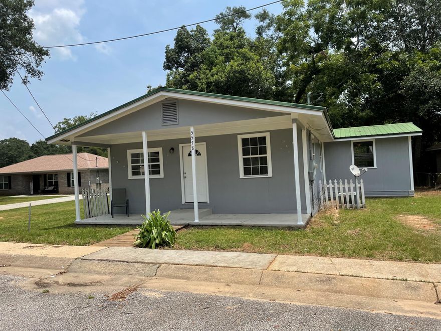 Home to be sold AS IS cash buyer only.LOCATION! LOCATION! LOCATION! This cute home is beside Carpenters Park where you will find Fishing, boating and plenty for the entire family. The Park is close enough to ride your bike or take a stroll / walk. This 3/1 home has been updated from wiring to the flooring and includes a METAL ROOF! It was built in 1945 but has been remodeled and updated several times to codes since new owner purchased it.  A fresh coat of paint inside and hardwood floors througout the entire home. You will enjoy the huge back backyard, with some of the yard still woods, and fenced on three sides for even more privacy! A $2000 appliance credit will be given to buyer at closing.