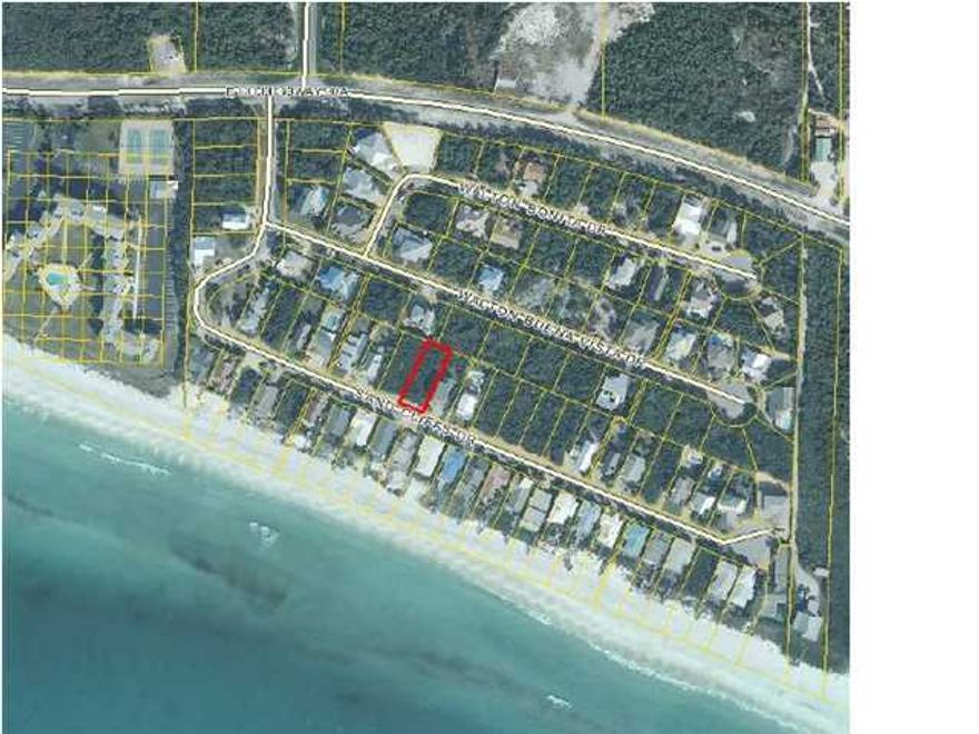 GREAT BUY ON A LARGE HIGH AND DRY GULF VIEW LOT, ONLY ONE STEP BACK FROM THE BEACH! PLENTY OF ROOM TO BUILD YOUR DREAM HOME WITH POOL AND THE DEEDED BEACH ACCESS IS ONLY A SHORT DISTANCE AWAY. NO BUILD OUT TIME AND LOW HOA FEES! SAND CLIFFS SUBDIVISION IS A GATED NON RENTAL COMMUNITY LOCATED ON ONE OF THE HIGHEST BLUFFS ALONG THE SCENIC 30A CORRIDOR WITH APPROXIMATELY 1320+- FEET OF GULF FRONT. CONVENIENTLY LOCATED JUST WEST OF THE COASTAL COMMUNITIES OF ROSEMARY BEACH & ALYS BEACH WHERE THERE IS ACCESS TO FINE & CASUAL DINING, UNIQUE BOUTIQUE SHOPPING, AND GREAT GOLF COURSES. EASY ACCESS TO HWY 98 FOR VISITING PANAMA CITY BEACH OR GRABBING A FLIGHT OUT OF THE EMERALD COAST INTERNATIONAL AIRPORT, OR IF YOU'RE HEADING WEST TO VISIT THE ATTRACTIONS IN DESTIN. BUYER TO VERIFY LOT DIMENSIONS.